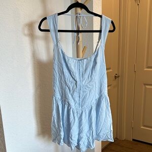 wild fable Light Blue Sleeveless Sundress